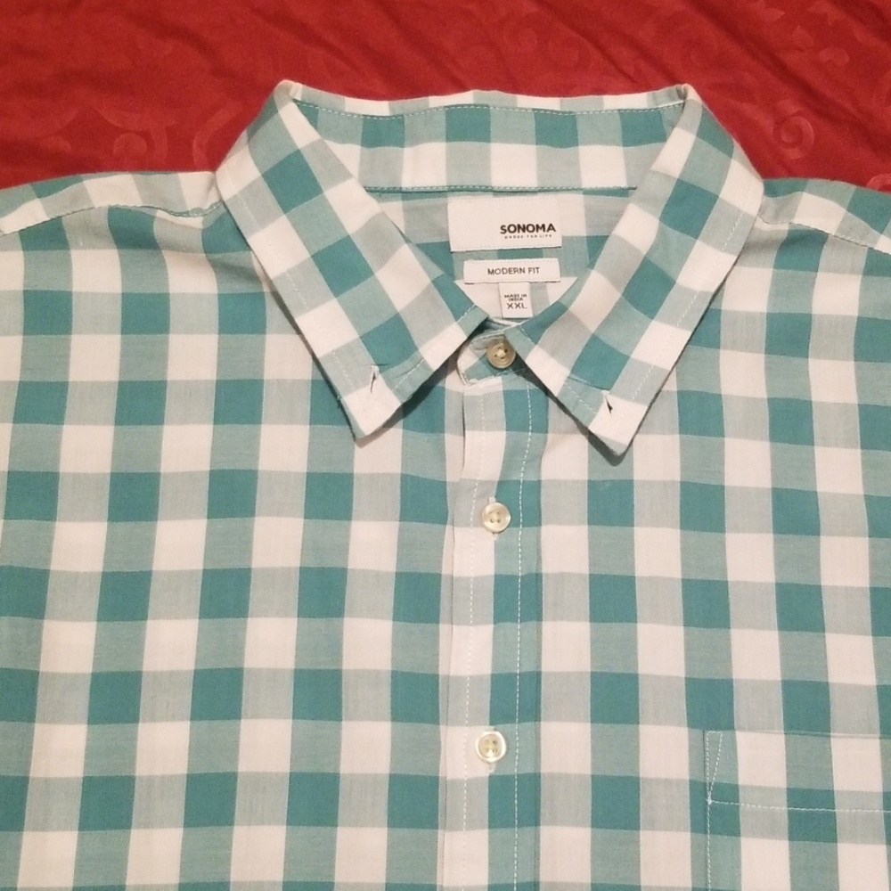 NWT Sonoma Short Sleeve Shirt